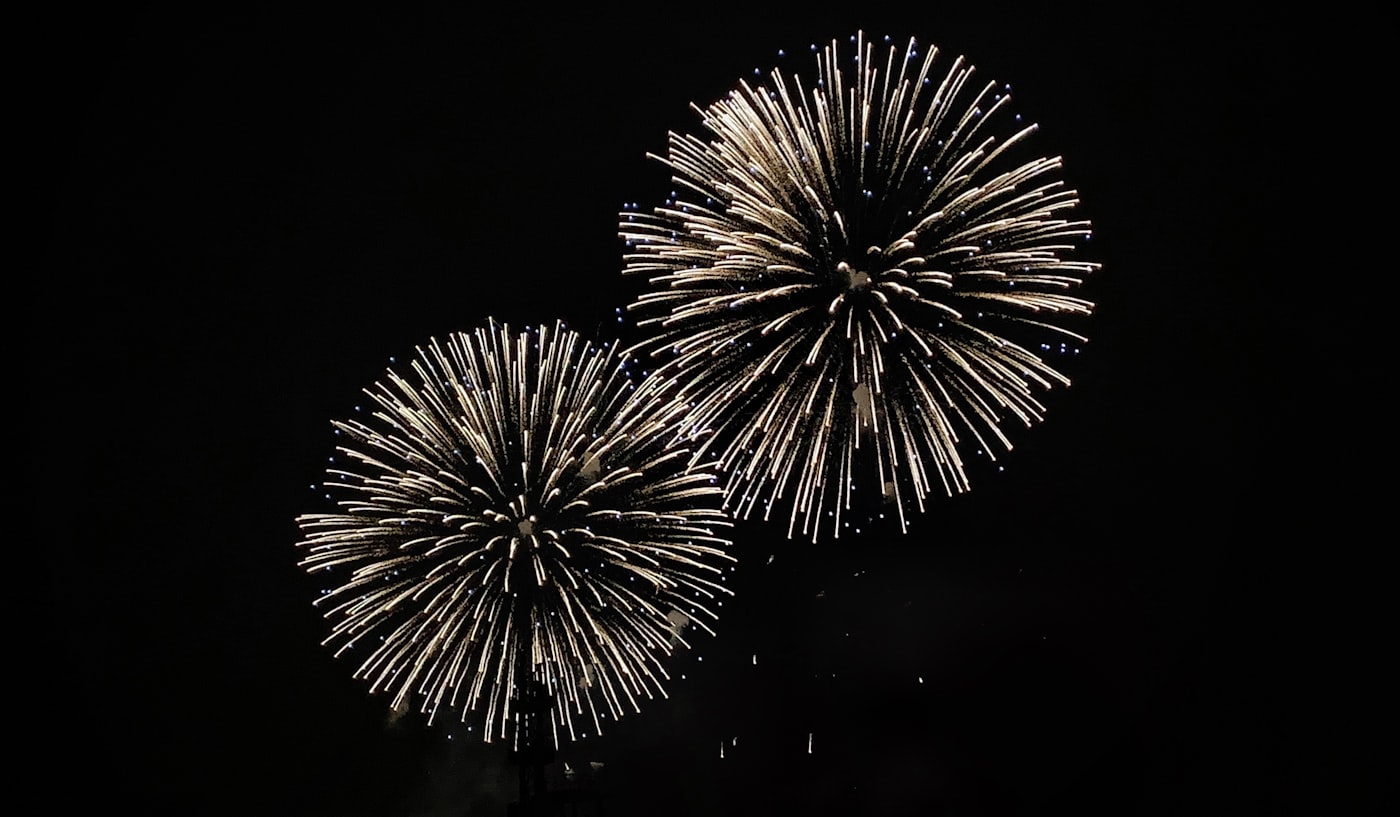 夜空の花火